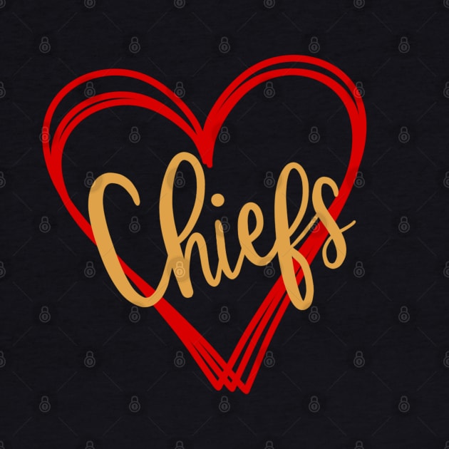 Chiefs Love by Pink Anchor Digital